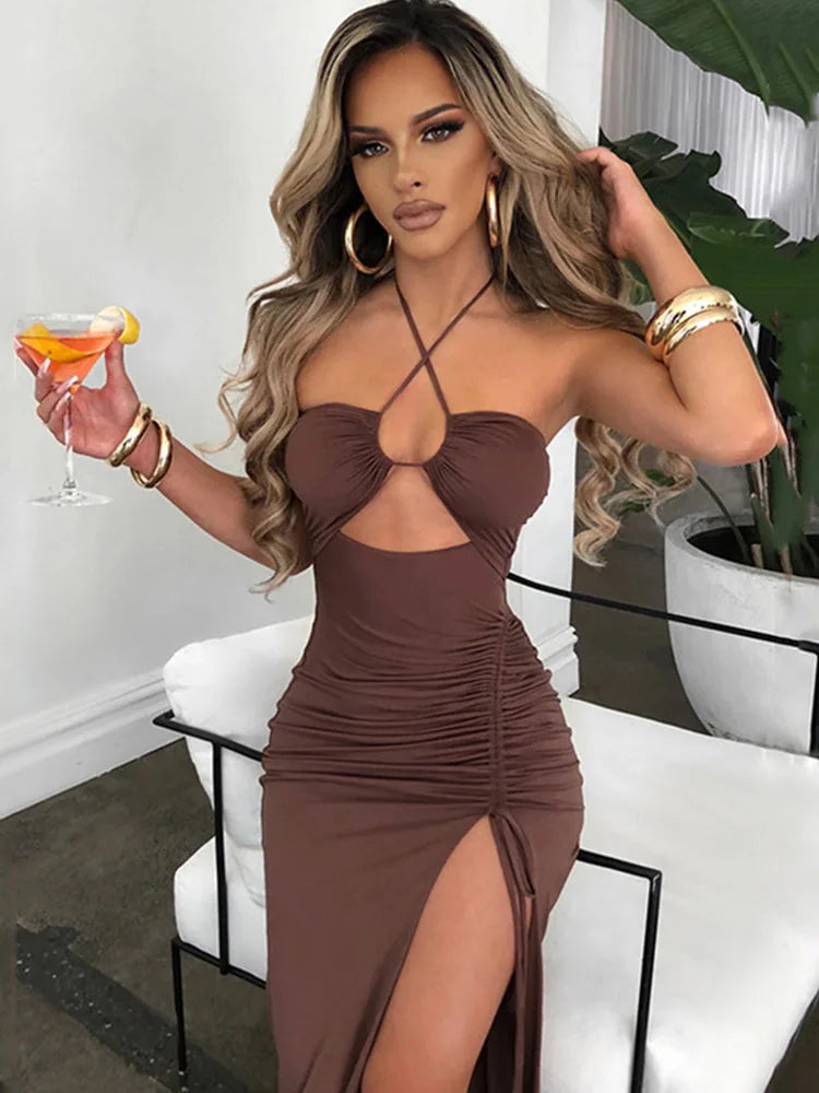 Midi Backless Dresses - Mugs and Threads
