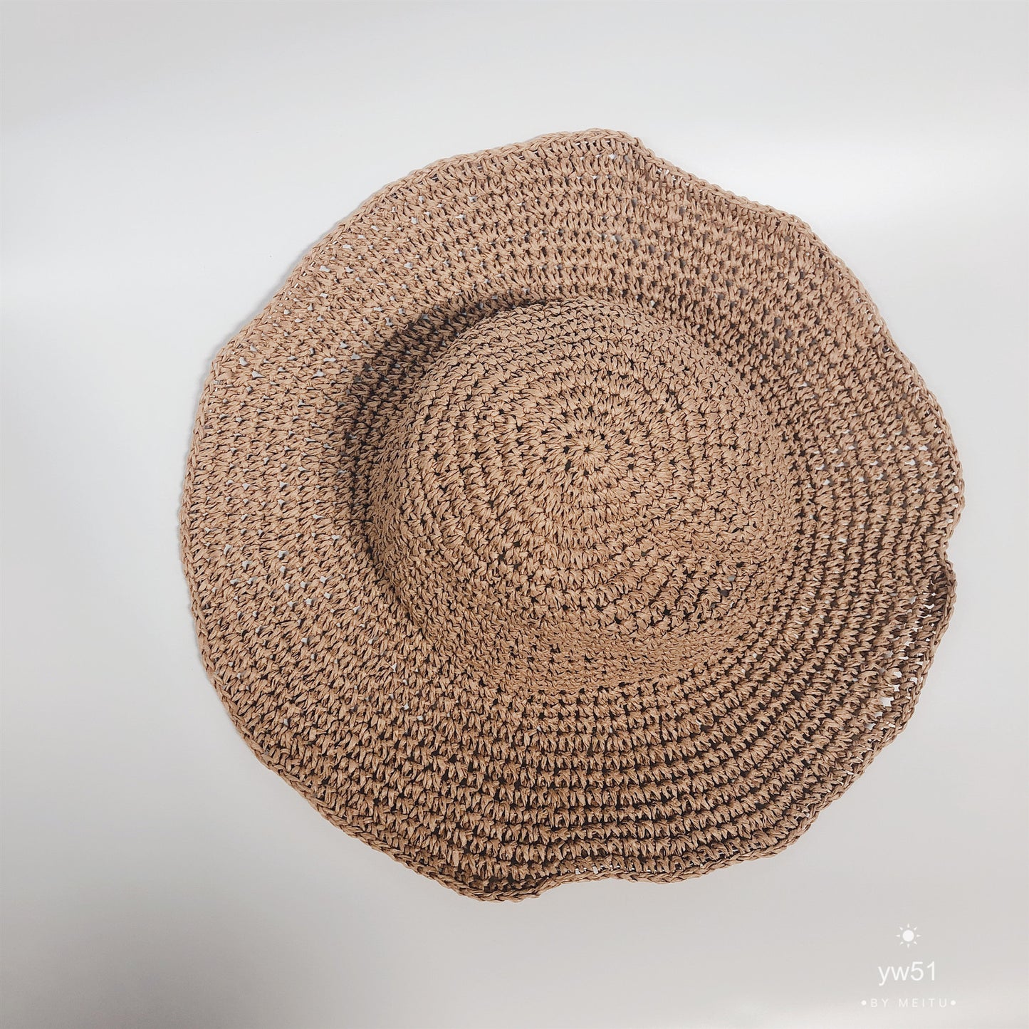 Women's Foldable Straw Sun Hat – Beach & Holiday Essential - Mugs and Threads 