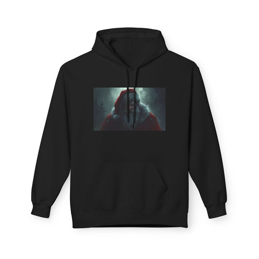 Dark Santa Clause Fleece Hoodie