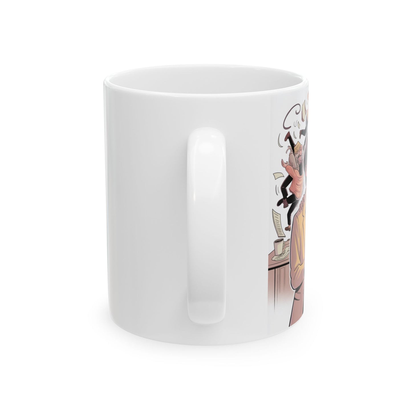Mug - Work Anniversary in Chaos Ceramic Mug (11oz, 15oz)