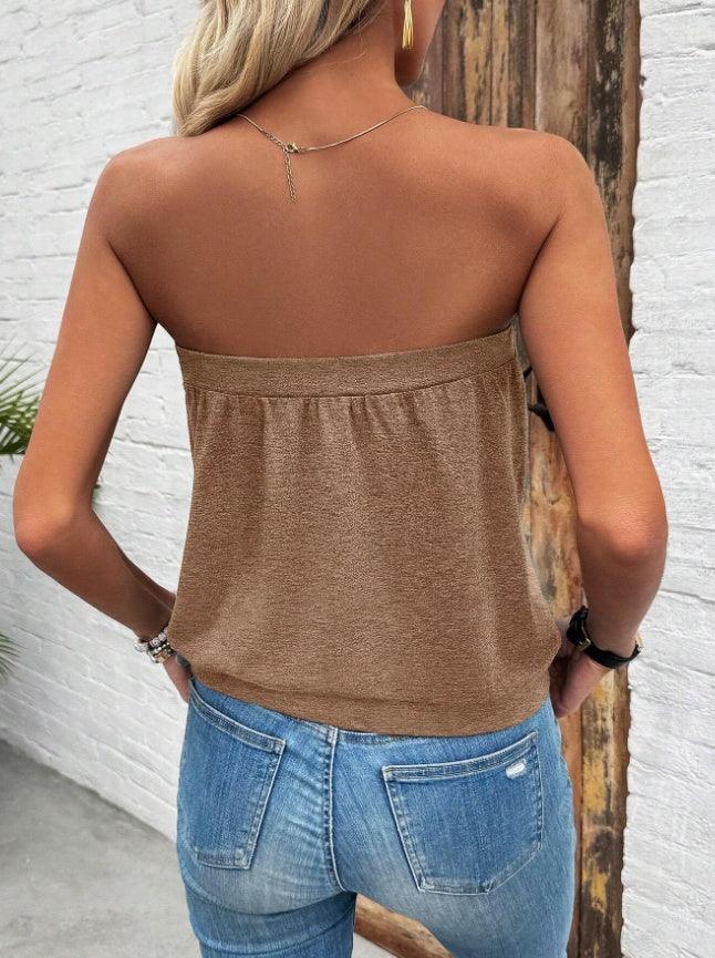 Women's Strapless Top - Mugs and Threads 