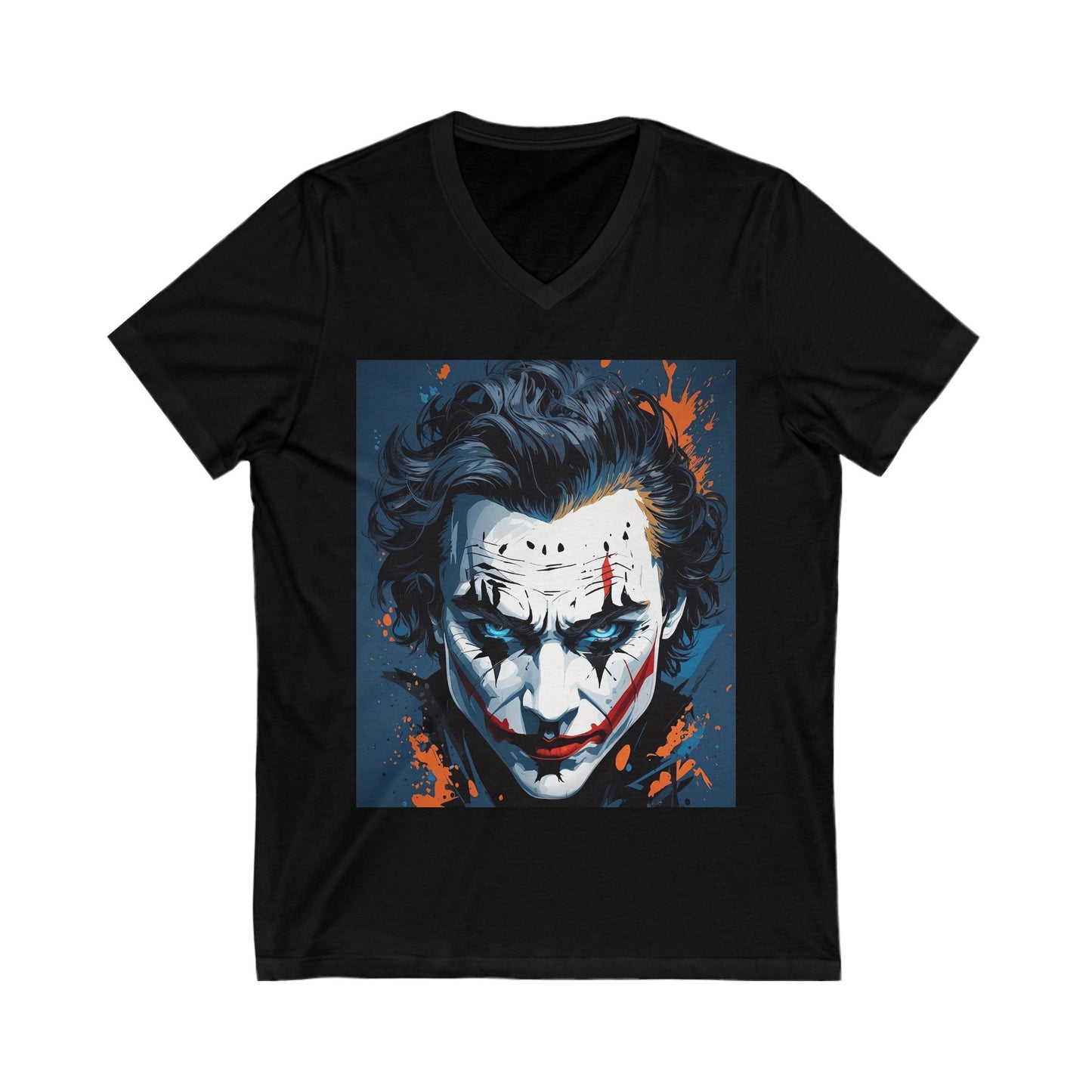 Halloween V-Neck Tee - Scary Horror